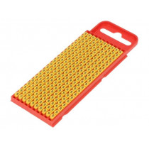 561-01694; Markers for cables and wires; Label symbol: 9; 2÷2.8mm; yellow; HELLERMANNTYTON