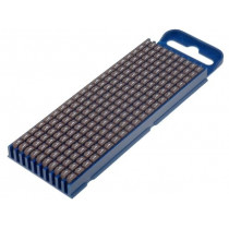 561-02611; Markers for cables and wires; Label symbol: 1; 2.8÷3.8mm; brown; HELLERMANNTYTON