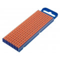 561-02633; Markers for cables and wires; Label symbol: 3; 2.8÷3.8mm; orange; HELLERMANNTYTON