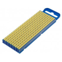 561-02644; Markers for cables and wires; Label symbol: 4; 2.8÷3.8mm; yellow; HELLERMANNTYTON