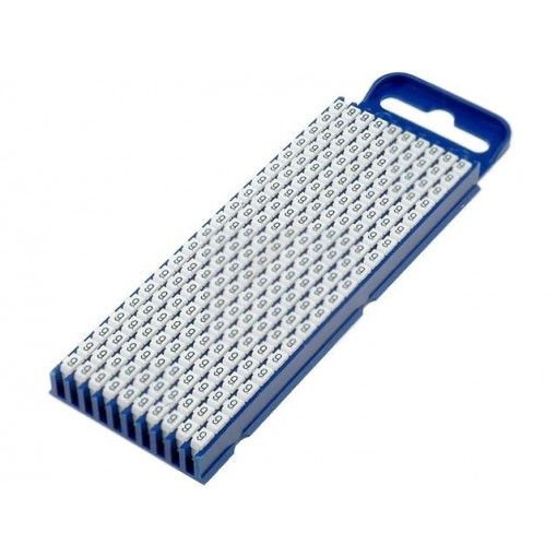 561-02699; Markers for cables and wires; Label symbol: 9; 2.8÷3.8mm; white; HELLERMANNTYTON