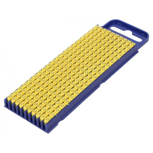 561-02334; Markers for cables and wires; Label symbol: L3; 2.8÷3.8mm; L: 3mm; HELLERMANNTYTON