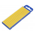 561-02714; Markers for cables and wires; Label symbol: -; 2.8÷3.8mm; yellow; HELLERMANNTYTON