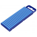 561-02146; Markers for cables and wires; Label symbol: N; 2.8÷3.8mm; blue; HELLERMANNTYTON