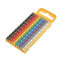 561-03100; Markers for cables and wires; 4.3÷5.3mm; polyamide; push-in; HELLERMANNTYTON