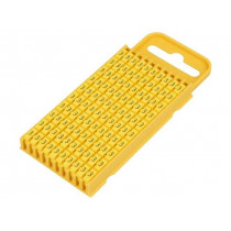 561-03634; Markers for cables and wires; Label symbol: 3; 4.3÷5.3mm; yellow; HELLERMANNTYTON
