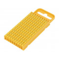 561-03674; Markers for cables and wires; Label symbol: 7; 4.3÷5.3mm; yellow; HELLERMANNTYTON