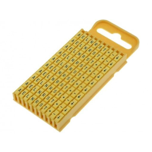 561-03994; Markers for cables and wires; 4.3÷5.3mm; polyamide; yellow; HELLERMANNTYTON