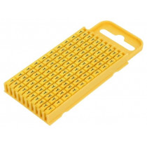 561-03254; Markers for cables and wires; Label symbol: Y; 4.3÷5.3mm; yellow; HELLERMANNTYTON