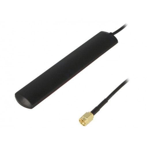 WIFI-ANT063; Antenna; WiFi; 2dBi; Mounting: for ribbon cable; 50Ω; male,SMA; SR PASSIVES