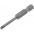 01790; Screwdriver bit; slot; 3,0x0,5mm; Overall len: 50mm; WIHA