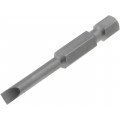 01791; Screwdriver bit; slot; 4,0x0,5mm; Overall len: 50mm; WIHA