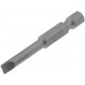 01793; Screwdriver bit; slot; 4,5x0,6mm; Overall len: 50mm; WIHA
