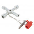 36114; Key; for control cabinets; 76mm; WIHA 36114; Key; for control cabinets; 76mm; WIHA