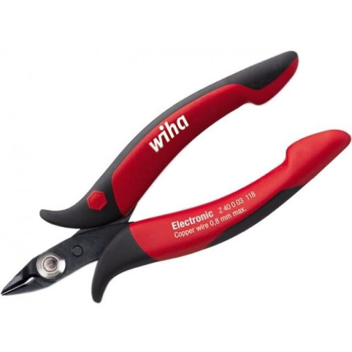 26812; Pliers; side,cutting; Pliers len: 118mm; Cut: without chamfer; WIHA