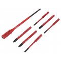 36079; Kit: screwdriver bits; Pcs: 7; insulated; 1kVAC; 75mm; WIHA