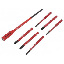 36079; Kit: screwdriver bits; Pcs: 7; insulated; 1kVAC; 75mm; WIHA