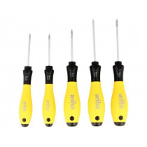 27253; Kit: screwdrivers; Pcs: 5; Torx®; ESD; Package: cardboard packaging; WIHA