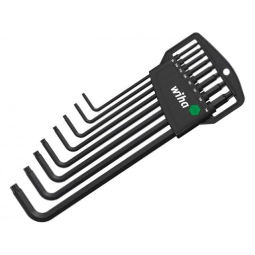 34736; Key set; Torx®; TX09,TX10,TX15,TX20,TX25,TX27,TX30,TX40; Pcs: 8; WIHA