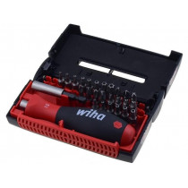 09393; Kit: screwdrivers; Pcs: 27; Package: bag; WIHA
