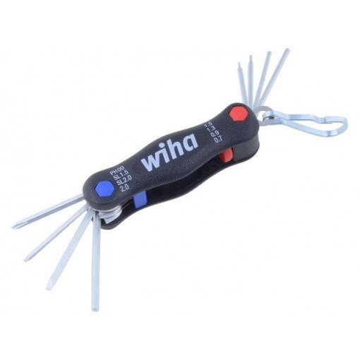 27936; Key set; twelve point socket,socket spanner; Pcs: 8; WIHA