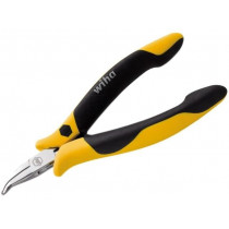 26802; Pliers; curved,half-rounded nose; ESD; 120mm; WIHA