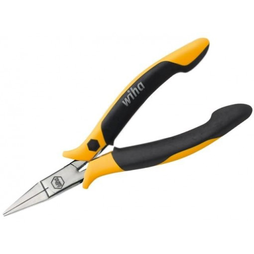 26806; Pliers; flat; ESD; 120mm; Conform to: DIN/ISO 9655,IEC 61340-5-1; WIHA
