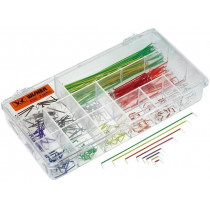 WJW-60B; Kit: wires; 22AWG; Features: tinned tips; 350pcs.; WISHER ENTERPRISE