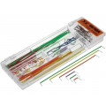 WJW-70B; Kit: wires; 22AWG; Features: tinned tips; 140pcs.; WISHER ENTERPRISE