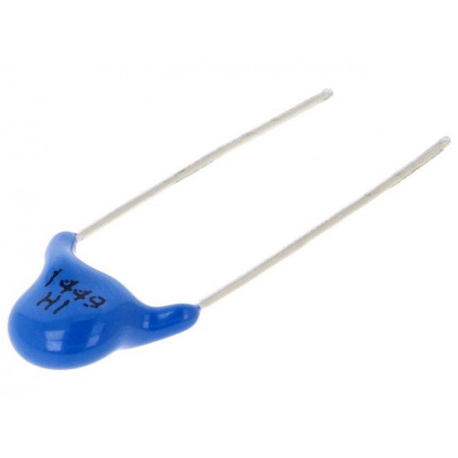 WKP102MCPERUKR; Capacitor: ceramic; X1,Y1,suppression capacitor; 1nF; Y5U; ±20%; VISHAY