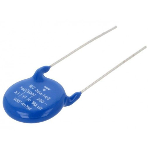 WKP472MCPEJ0KR; Capacitor: ceramic; X1,Y1,suppression capacitor; 4.7nF; Y5U; ±20%; VISHAY