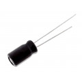 WL1J107M10016BB; Capacitor: electrolytic; low impedance; THT; 100uF; 63VDC; ±20%; SAMWHA