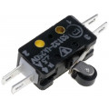 83 132 S54 ER7.5; Microswitch SNAP ACTION; with lever (with roller); 2.5A/250VAC; PROMET