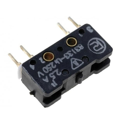 83 133 SLO; Microswitch SNAP ACTION; without lever; SPST-NO + SPST-NC; IP40; PROMET