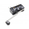 83133S54ER-34,4LO; Microswitch SNAP ACTION; with lever (with roller); 2.5A/250VAC; PROMET