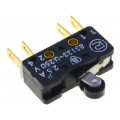 83 133 54ER7.5; Microswitch SNAP ACTION; with lever (with roller); 2.5A/250VAC; PROMET