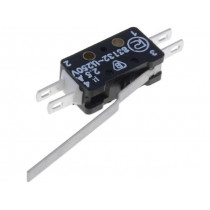 83 132 S54 AR35.75; Microswitch SNAP ACTION; with lever; SPST-NO + SPST-NC; ON-(ON); PROMET 83 132 S54 AR35.75; Microswitch SNAP ACTION; with lever; SPST-NO + SPST-NC; ON-(ON); PROMET
