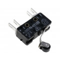 83 133 S54 ER14.1; Microswitch SNAP ACTION; with lever (with roller); 2.5A/250VAC; PROMET