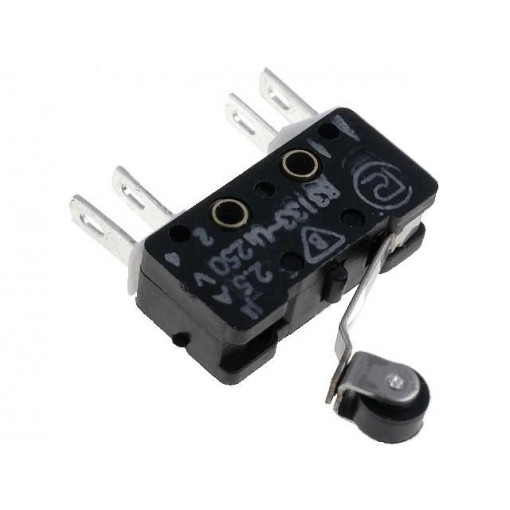 83 133 S54 ER14.1; Microswitch SNAP ACTION; with lever (with roller); 2.5A/250VAC; PROMET