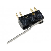 83 133 S54 AR35.75; Microswitch SNAP ACTION; with lever; SPST-NO + SPST-NC; ON-(ON); PROMET 83 133 S54 AR35.75; Microswitch SNAP ACTION; with lever; SPST-NO + SPST-NC; ON-(ON); PROMET