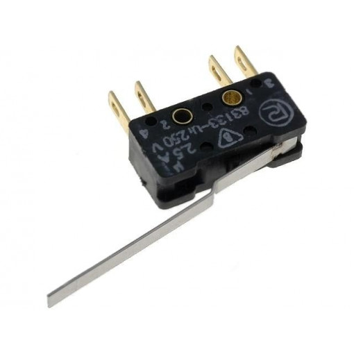 83 133 S54 AR35.75; Microswitch SNAP ACTION; with lever; SPST-NO + SPST-NC; ON-(ON); PROMET