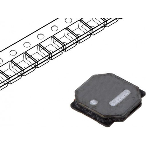 WLPN505010N1R0PB; Inductor: wire; SMD; 1uH; 1.75A; 0.07Ω; 4.9x4.9x1mm; ±30%; WALSIN