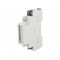 WN-711; Module: voltage indicator; 230VAC; IP20; DIN; Colour: red/green; F&F