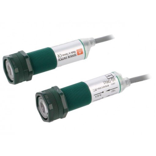 WO-TPPW1; Sensor: photoelectric; Range: 0÷8m; PNP; DARK-ON,LIGHT-ON; 100mA; HIGHLY