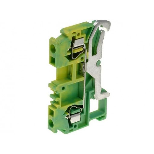 WS2.5-PE-01P-1C-00A(H); Splice terminal: rail; 0.2÷2.5mm2; ways: 1; terminals: 2; Width: 5mm; DEGSON ELECTRONICS
