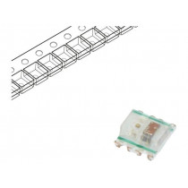 WS2812C-2020; LED; SMD; 2020; RGB; 2x2x0.84mm; 3.7÷5.3V; Lens: transparent; 2kHz; WORLDSEMI