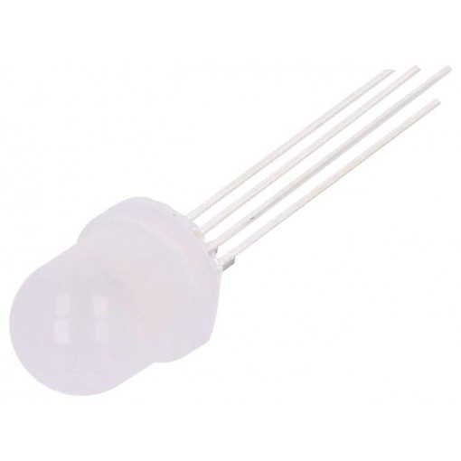 WS2812D-F8; LED; 8mm; tricolour; RGB; Features: programmable; WORLDSEMI