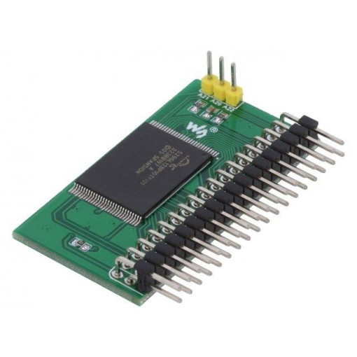 6735; Module: memory; 2.7÷3.6VDC; 8bit; S29GL128P; Memory: NOR Flash; WAVESHARE