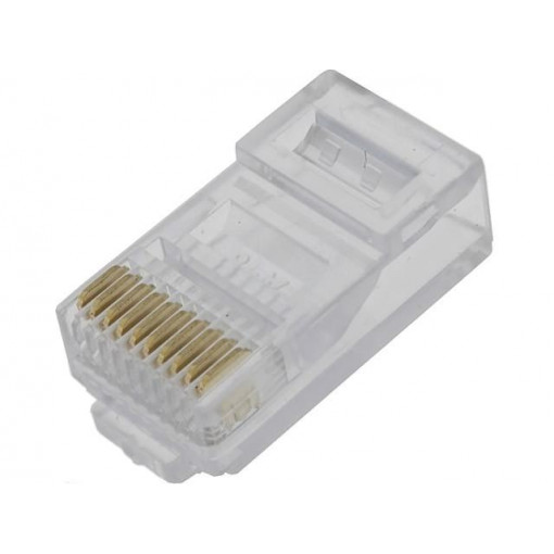 WT-10P-10C-D; Plug; RJ50; PIN: 10; Layout: 10p10c; IDC,crimped; for cable; NINIGI