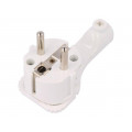 WT-16UP; Connector: AC supply; male; plug; 2P+PE; 250VAC; 16A; white; PIN: 3; TIMEX-ELEKTRO WT-16UP; Connector: AC supply; male; plug; 2P+PE; 250VAC; 16A; white; PIN: 3; TIMEX-ELEKTRO